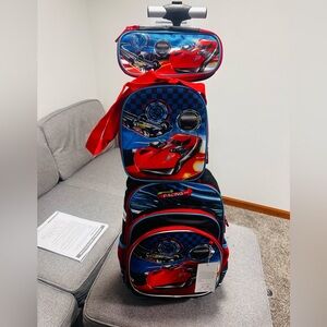 Rolling Backpack for Boys,School Backpack with Wheels for Boys